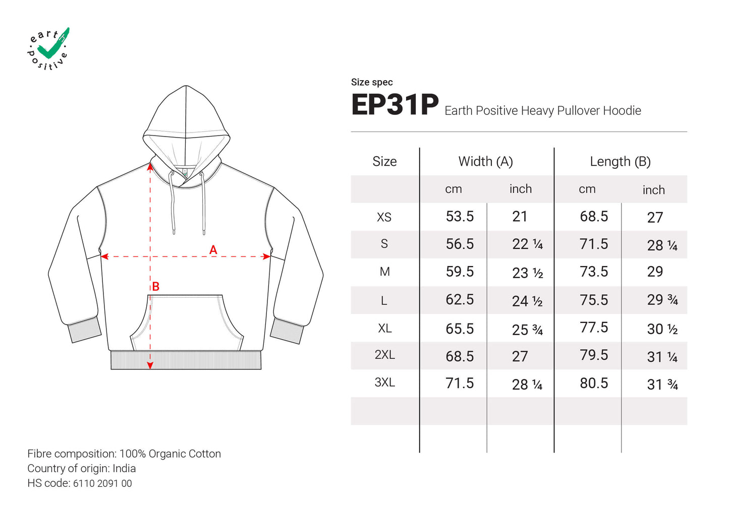 UNISEX SUPERHEAVY DROPPED SHOULDER PULLOVER HOODIE - EP31P