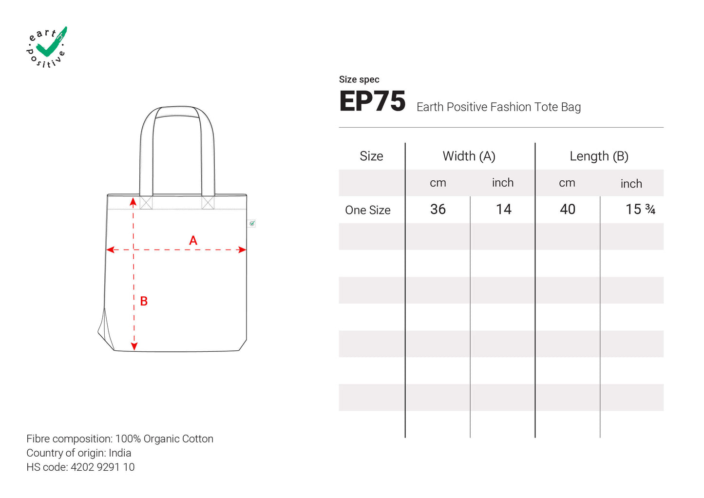 FASHION TOTE BAG -  EP75