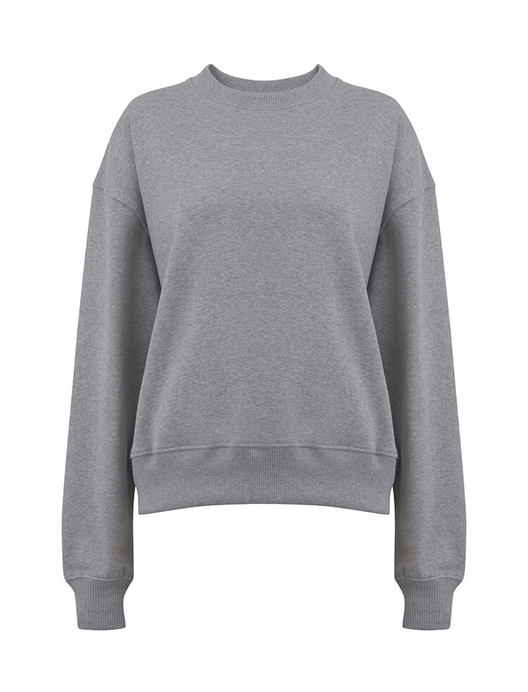 WOMEN'S DROPPED SHOULDER SWEAT -  EP64