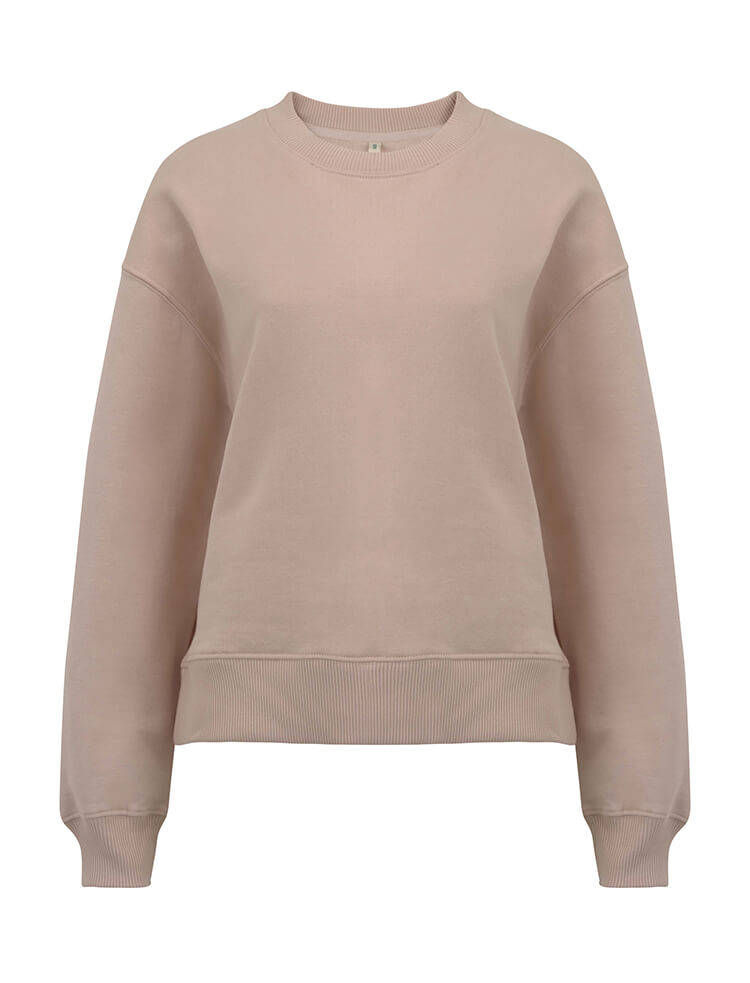 WOMEN'S DROPPED SHOULDER SWEAT -  EP64