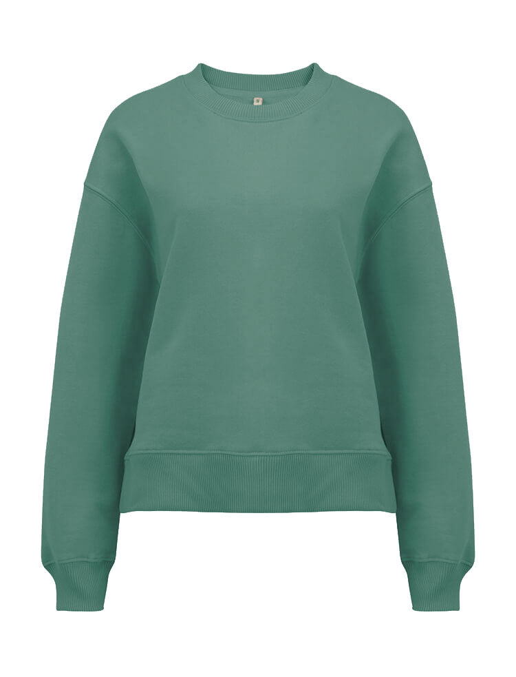 WOMEN'S DROPPED SHOULDER SWEAT -  EP64