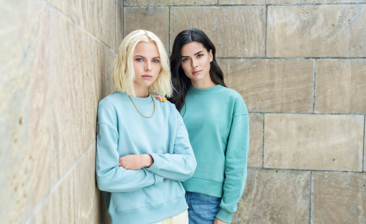 WOMEN'S DROPPED SHOULDER SWEAT -  EP64