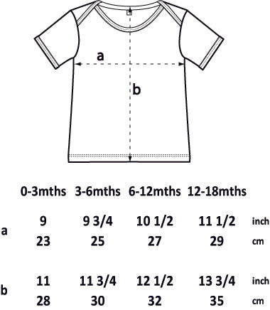 BABY LAP T-SHIRT -  EPB01