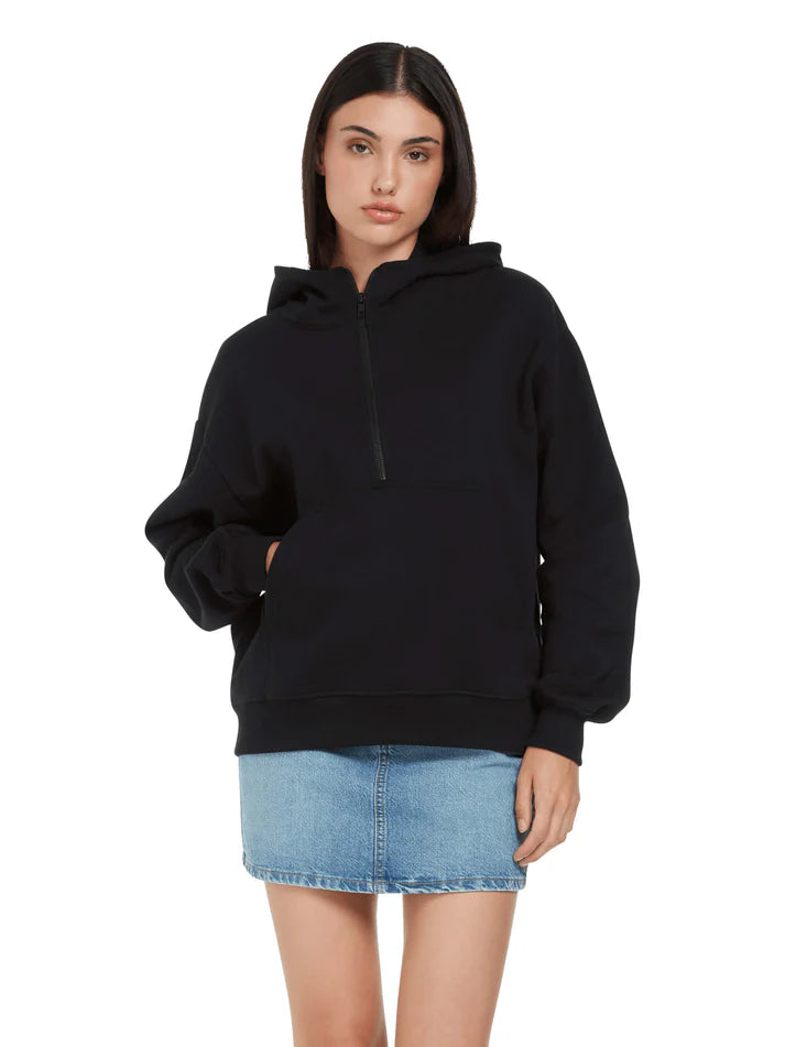 UNISEX HALF ZIP-UP HOODIE -  EP304
