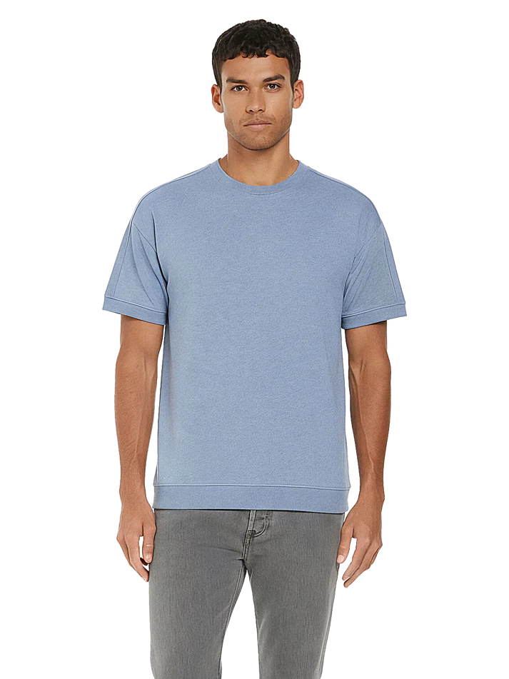 ORGANIC SHORT SLEEVE SWEATSHIRT -  EP312