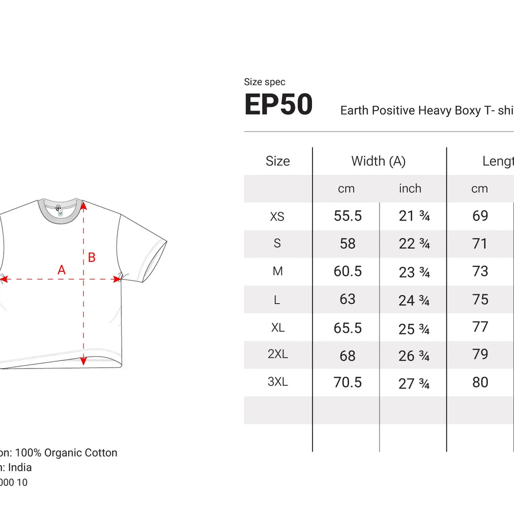 
                      
                        MEN´S HEAVY BOXY T-SHIRT -  EP50
                      
                    