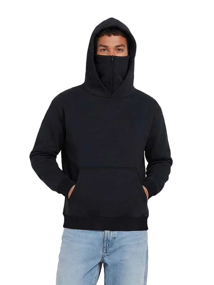 SUPER HIGH NECK HOODIE -  EP313