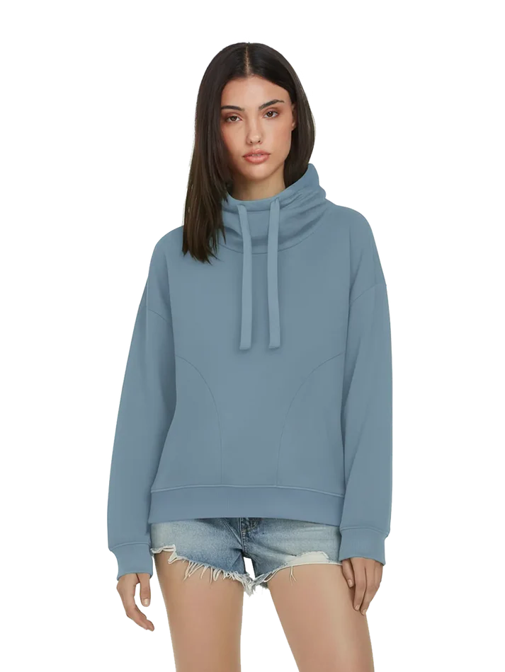 WOMENS FUNNEL NECK SWEATSHIRT -  EP315