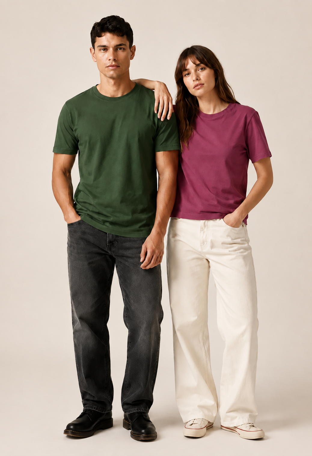 EARTH POSITIVE HEAVY T-SHIRT -  EP185