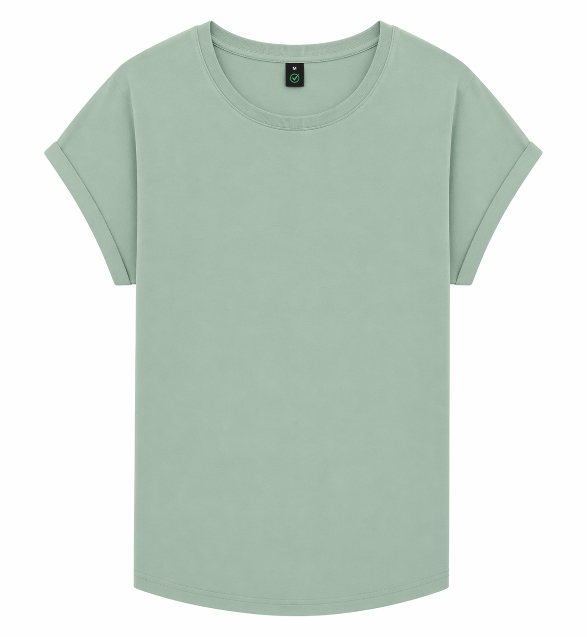 WOMEN'S ROLLED SLEEVE T-SHIRT - EP16X