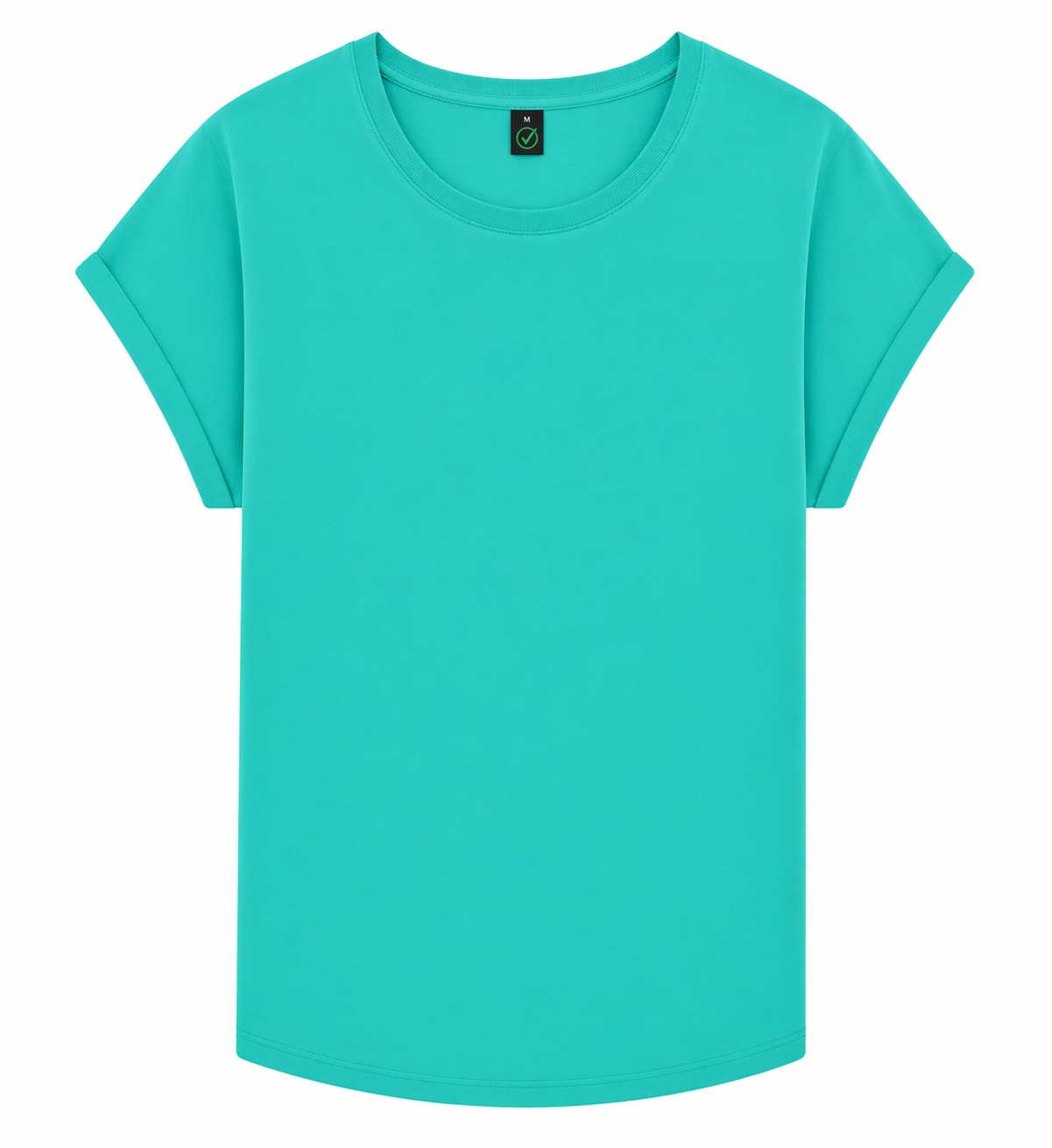 WOMEN'S ROLLED SLEEVE T-SHIRT - EP16X