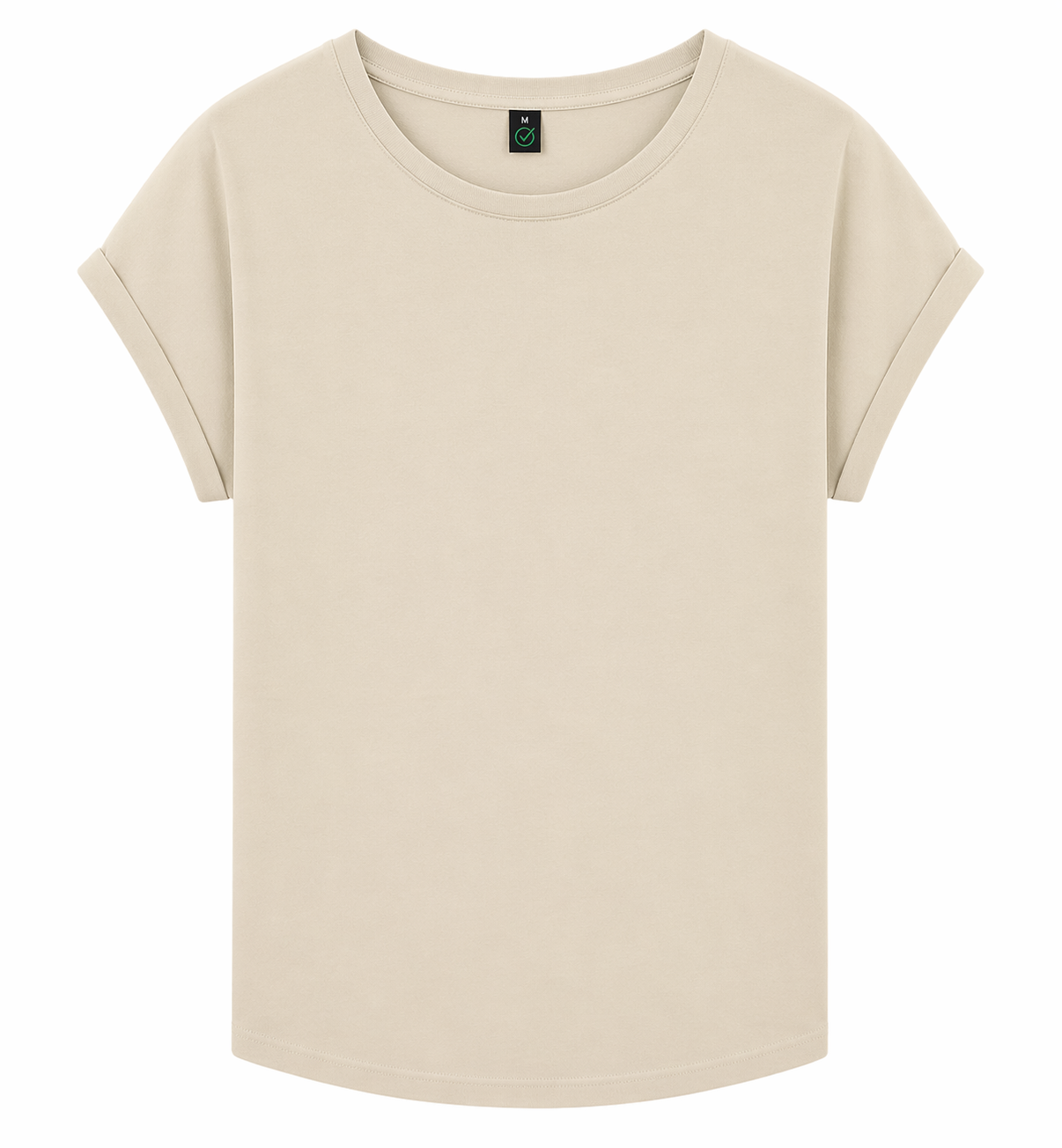 WOMEN'S ROLLED SLEEVE T-SHIRT - EP16X