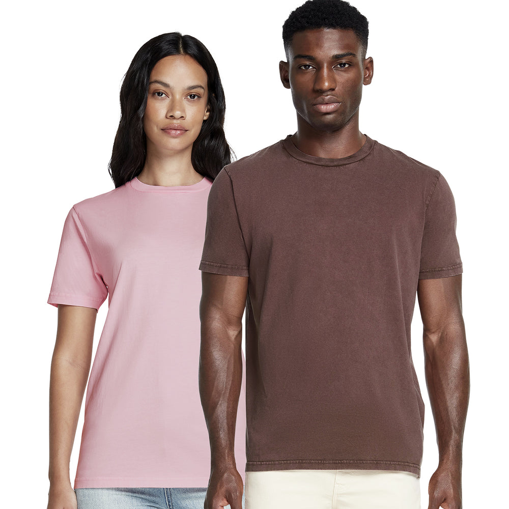 CLASSIC UNISEX ORGANIC T-SHIRT- EP01 Stone Washed Colours