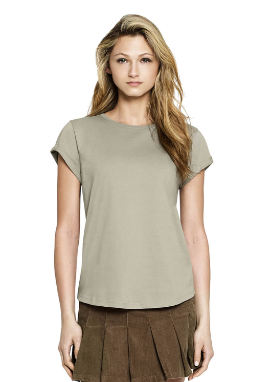 WOMEN'S ROLLED SLEEVE T-SHIRT -  EP16 New Colours