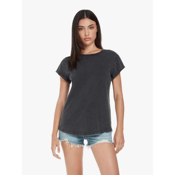 WOMEN'S ROLLED SLEEVE T-SHIRT - EP16