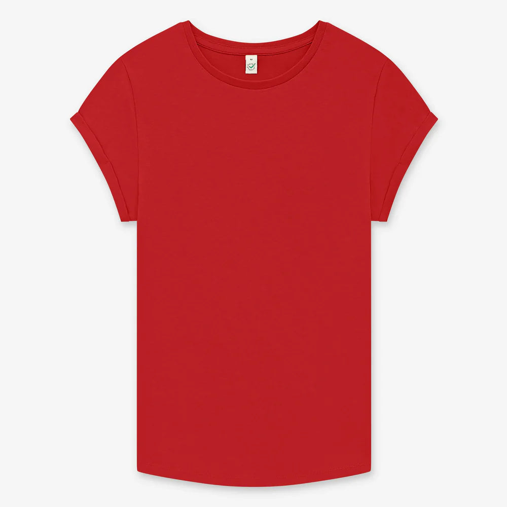 
                      
                        WOMEN'S ROLLED SLEEVE T-SHIRT - EP16
                      
                    