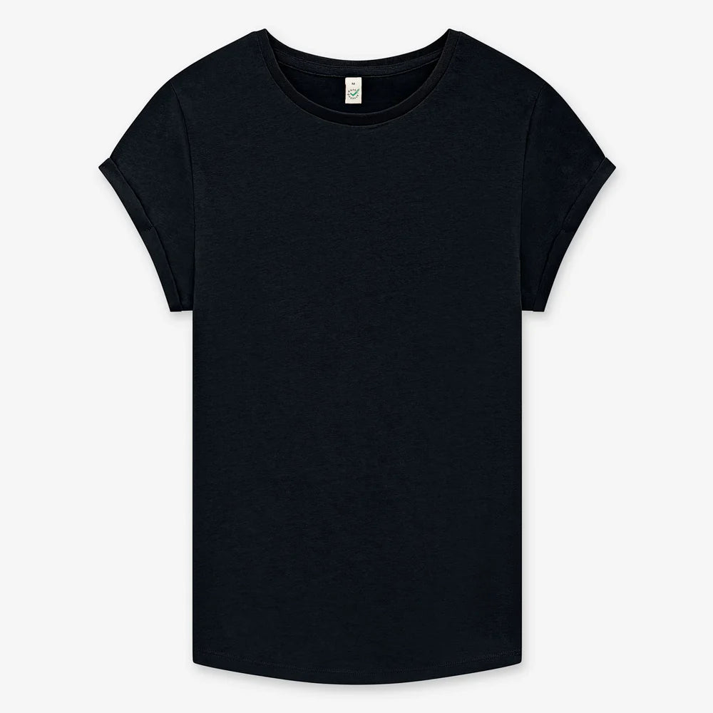 
                      
                        WOMEN'S ROLLED SLEEVE T-SHIRT -  EP16 Stonewashed Colours
                      
                    