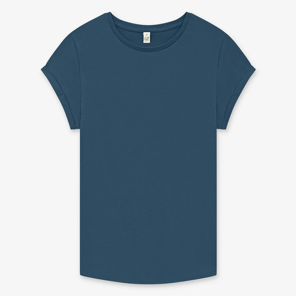 
                      
                        WOMEN'S ROLLED SLEEVE T-SHIRT -  EP16 Stonewashed Colours
                      
                    