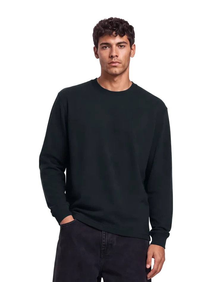 EARTH POSITIVE PREMIUM JERSEY LONG SLEEVE T-SHIRT- EP185L