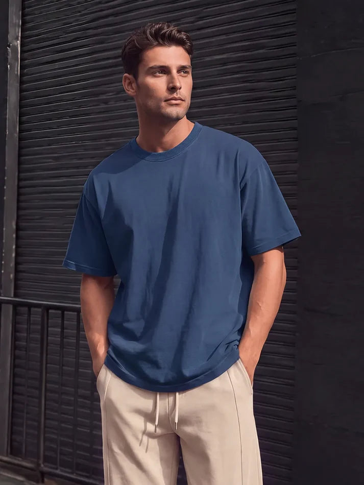 OVERSIZED HEAVY JERSEY T-SHIRT -  EP19