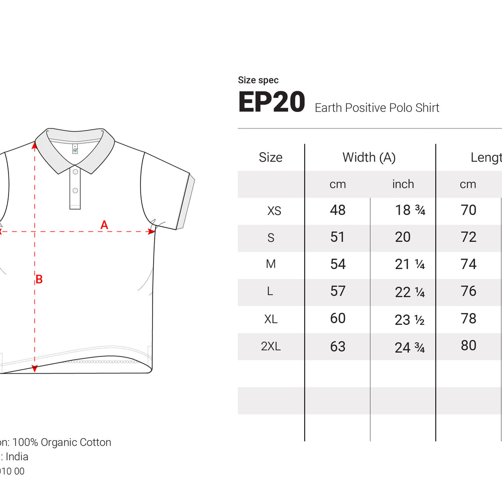 
                      
                        MEN´S ORGANIC POLO SHIRT  - EP40
                      
                    
