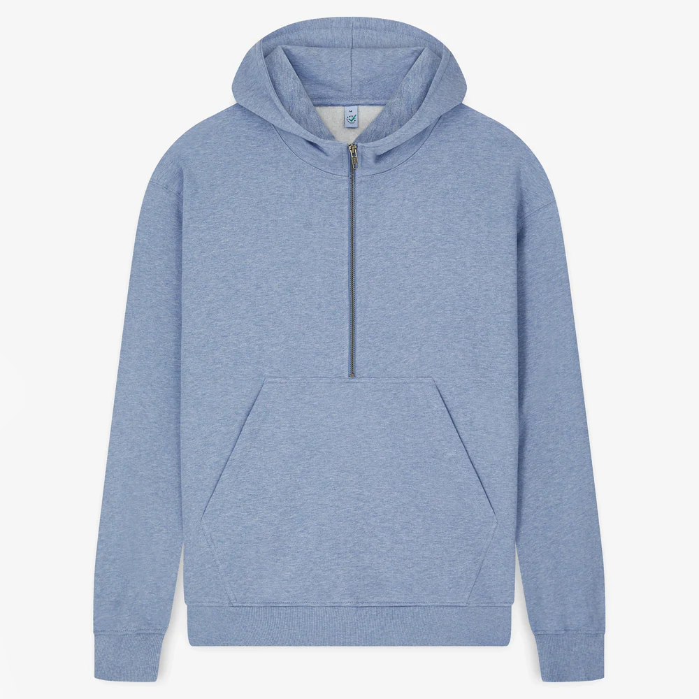 
                      
                        UNISEX HALF ZIP HOODIE -  EP304
                      
                    