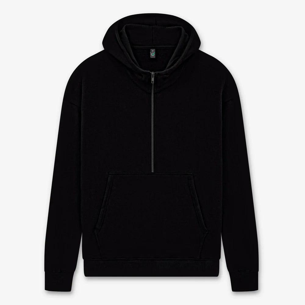 
                      
                        UNISEX HALF ZIP-UP HOODIE -  EP304
                      
                    