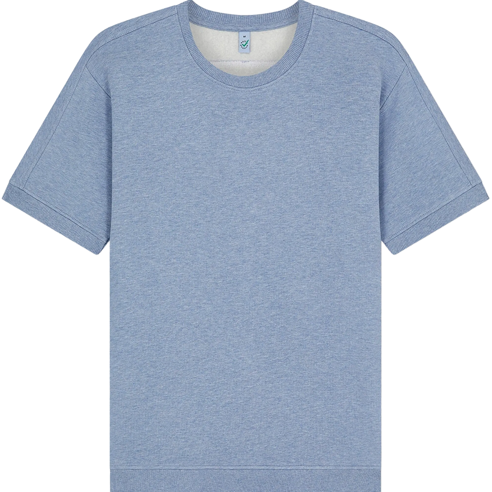 
                      
                        ORGANIC SHORT SLEEVE SWEATSHIRT -  EP312
                      
                    