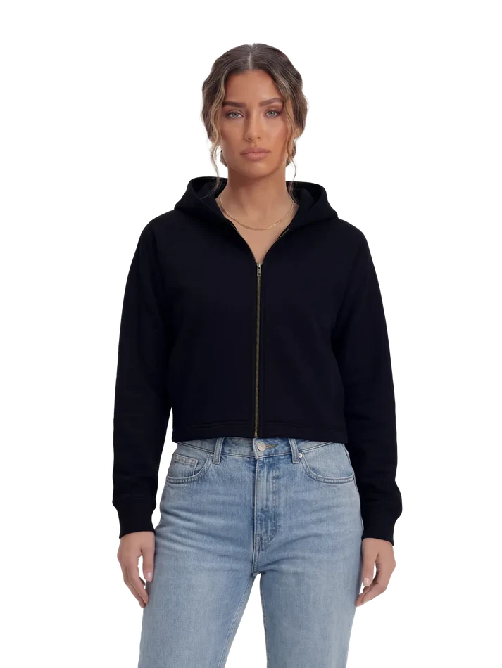 WOMENS CROPPED HOODIE -  EP320