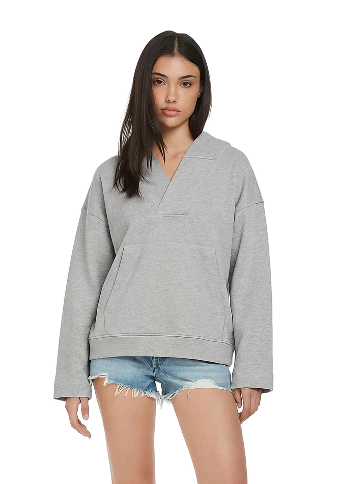 WOMENS V-NECK HOODIE -  EP400