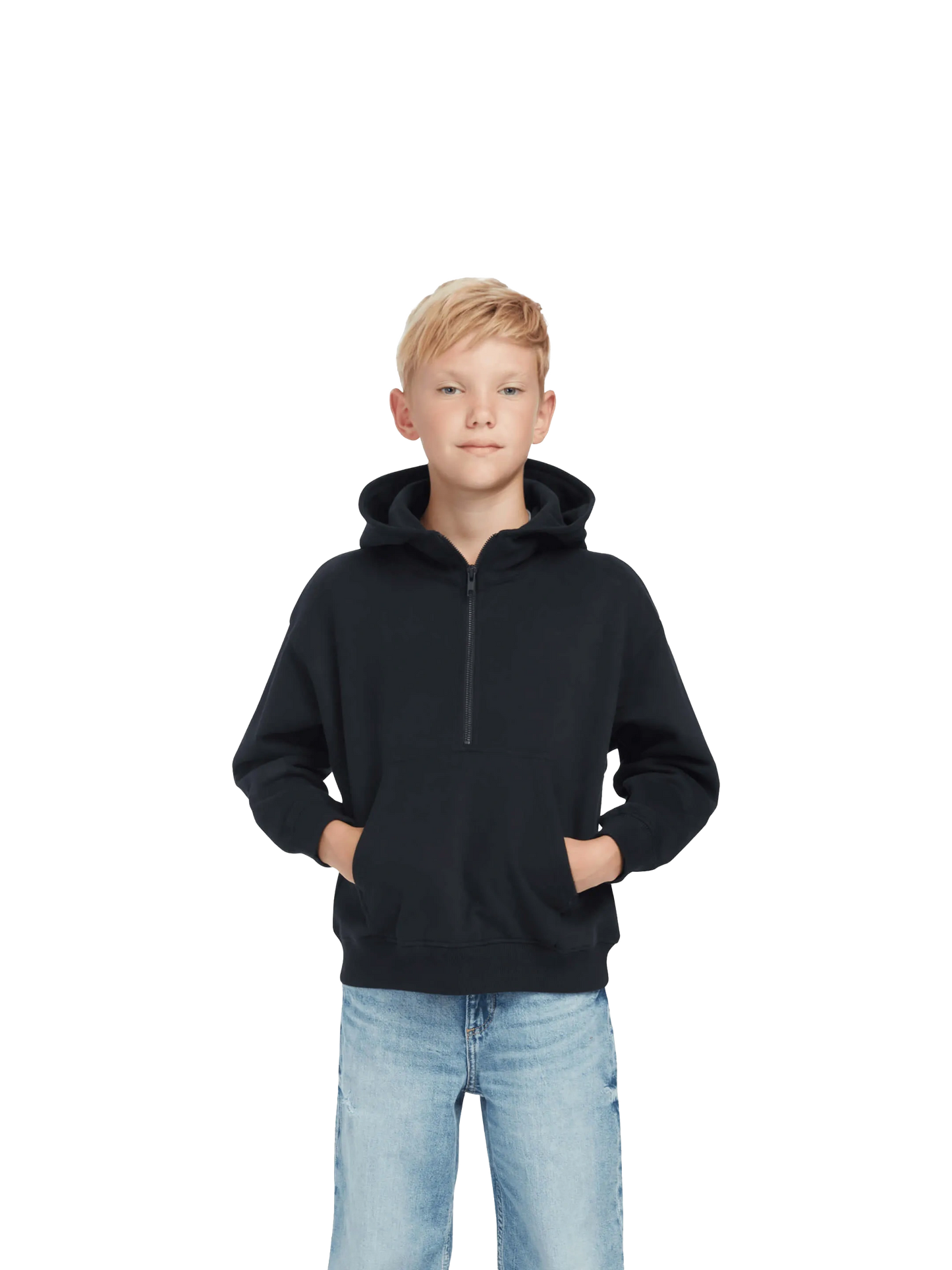 KIDS HALF ZIP HOODIE-  EPJ304