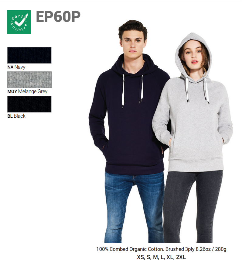 
                      
                        UNISEX PULLOVER HOODY -  EP60P
                      
                    