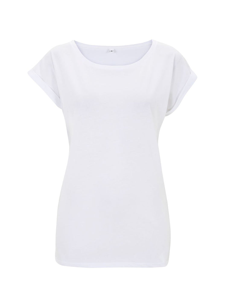 
                  
                    Load image into Gallery viewer, WOMENS ROLLED SLEEVE TUNIC T-SHIRT - N20
                  
                