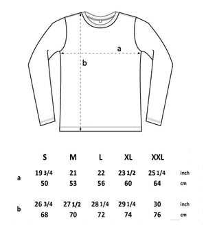 
                  
                    Load image into Gallery viewer, LONG SLEEVE ORGANIC T-SHIRT - EP01L
                  
                