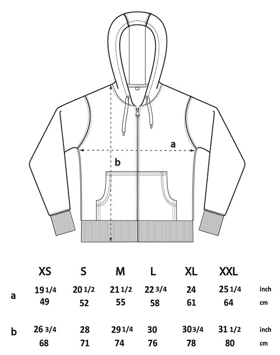 
                  
                    Load image into Gallery viewer, CLASSIC UNISEX ZIP-UP HOODY -  EP51Z
                  
                