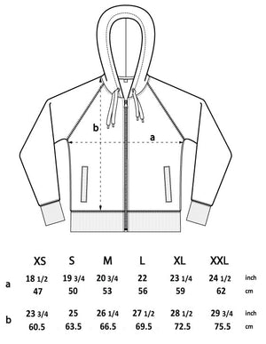
                  
                    Load image into Gallery viewer, UNISEX ZIP-UP HOODY -  EP60Z
                  
                