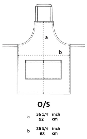 
                  
                    Load image into Gallery viewer, SALVAGE® RECYCLED LONG APRON - SA77
                  
                